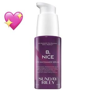 New B3 Nice Sunday Riley Niaciamide Serum 1 oz / 30 mL